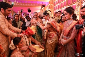 T Subbarami Reddy Grandson Wedding Photos